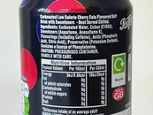 Напій газований зі смаком вишні (без цукру) Пепсі Pepsi max cherry zero sugar 330ml. Зображення №2