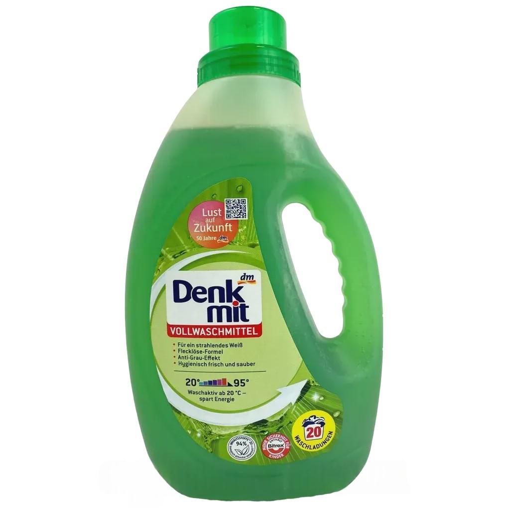Гель для прання універсальний Денк Міт Denk Mit vollwaschmittel green sensation 20р 1,1L Гель для прання універсальний Денк Міт Denk Mit vollwaschmittel green sensation 20р 1,1L