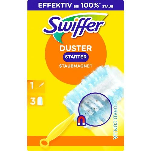 Swiffer Набір для пилу Duster Kit (Effective 100%) 1+3 Swiffer Набір для пилу Duster Kit (Effective 100%) 1+3