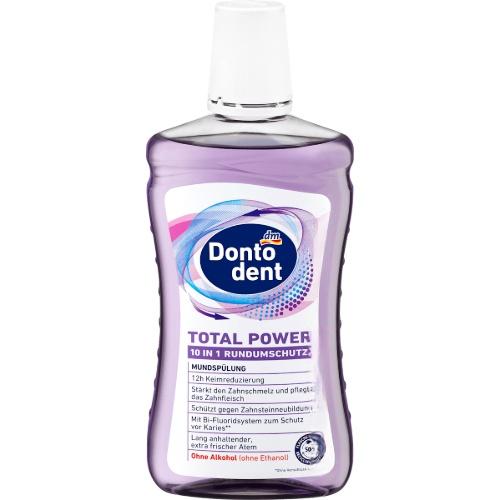 Dontodent Ополаскиватель для рта Total Power 10in1 500ml Dontodent Ополаскиватель для рта Total Power 10in1 500ml