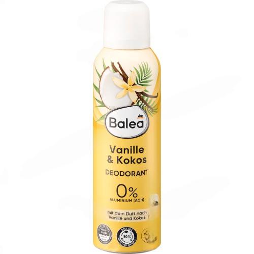 Balea Део-спрей для жінок Vanille & Kokos 200ml Balea Део-спрей для жінок Vanille & Kokos 200ml