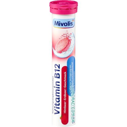 Mivolis Шипучі вітаміни Vitamin B12 20шт. Mivolis Шипучі вітаміни Vitamin B12 20шт.