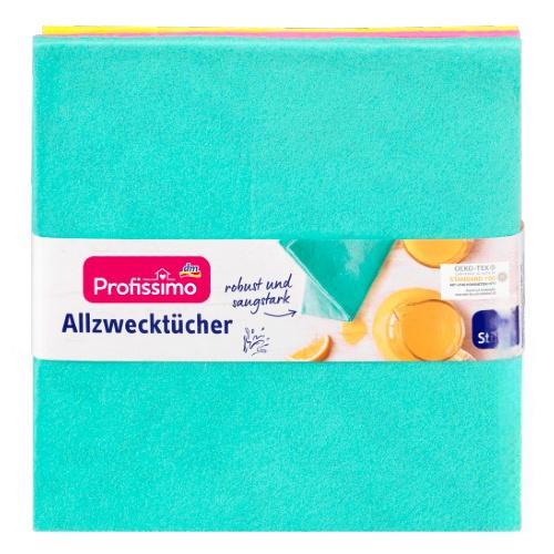 Profissimo Побутові серветки Allzwecktücher 6шт. Profissimo Побутові серветки Allzwecktücher 6шт.
