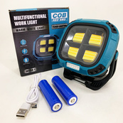 Кемпінговий ліхтар з 4 COB та 5 SMD світлодіодами з функцією Power bank. Зображення №2 Кемпінговий ліхтар з 4 COB та 5 SMD світлодіодами з функцією Power bank. Зображення №2