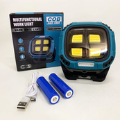 Кемпінговий ліхтар з 4 COB та 5 SMD світлодіодами з функцією Power bank. Зображення №9 Кемпінговий ліхтар з 4 COB та 5 SMD світлодіодами з функцією Power bank. Зображення №9