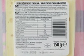 Сир нарізка королівський Млекпол Mlekpol krolewski 150g. Зображення №2