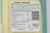 Сир нарізка гауда Млекпол Mlekpol gouda 150g. Зображення №2 Сир нарізка гауда Млекпол Mlekpol gouda 150g. Зображення №2