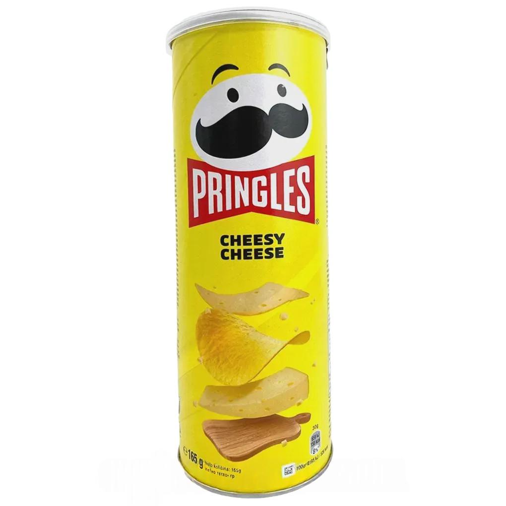Чипси зі смаком сиру Прінглс Pringles cheese cheese 165g Чипси зі смаком сиру Прінглс Pringles cheese cheese 165g