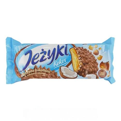 Печиво кокос Гоплана Їжак Jezyki Goplana 140g Печиво кокос Гоплана Їжак Jezyki Goplana 140g