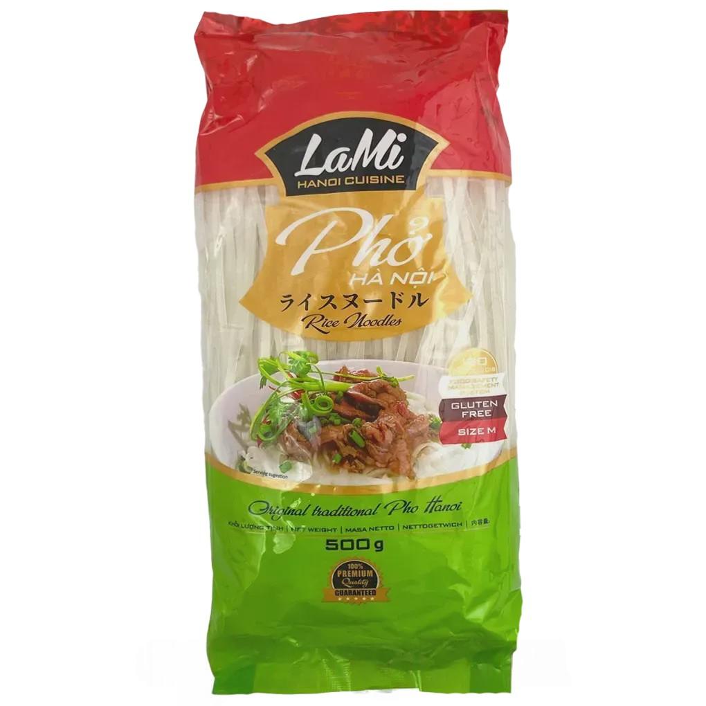 Макарони рисові 4мм ЛаМі LaMi 500g Макарони рисові 4мм ЛаМі LaMi 500g