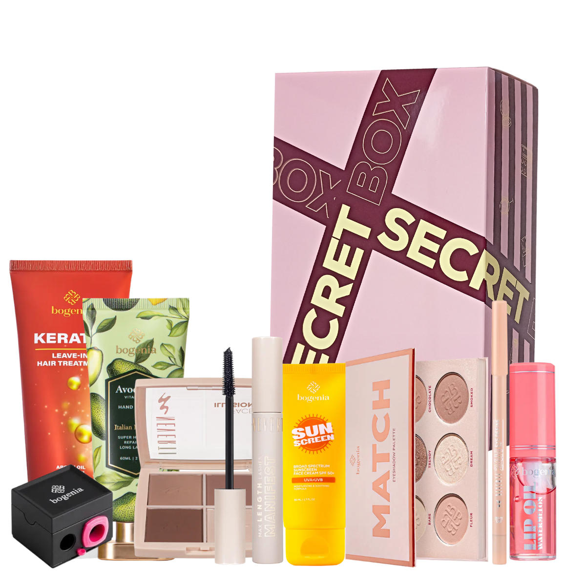 Подарунковий набір косметики Secret Box Bogenia Neverti BG152(001) Подарунковий набір косметики Secret Box Bogenia Neverti BG152(001)