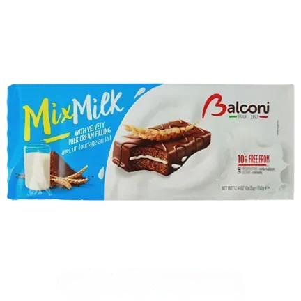 Бісквіт молочний Балконі Balconi milk 10*35g 350g Бісквіт молочний Балконі Balconi milk 10*35g 350g