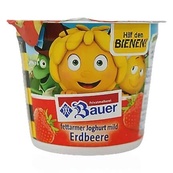 Крем-йогурт полуниця Бауер Bauer erdbeere 150g. Зображення №2 Крем-йогурт полуниця Бауер Bauer erdbeere 150g. Зображення №2