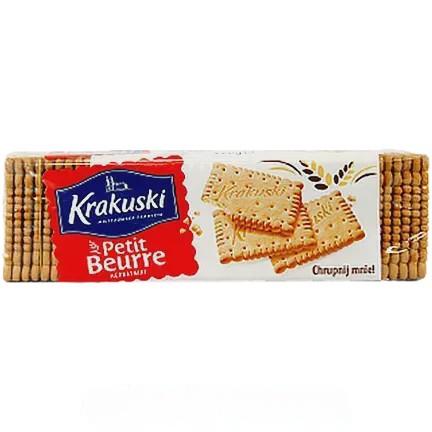 Печиво вершкове крекер Кракушкі Krakuski petit beurre 220g Печиво вершкове крекер Кракушкі Krakuski petit beurre 220g