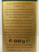 Кава класік (мелена) Далмаєр Dallmayr classic 500g. Зображення №2