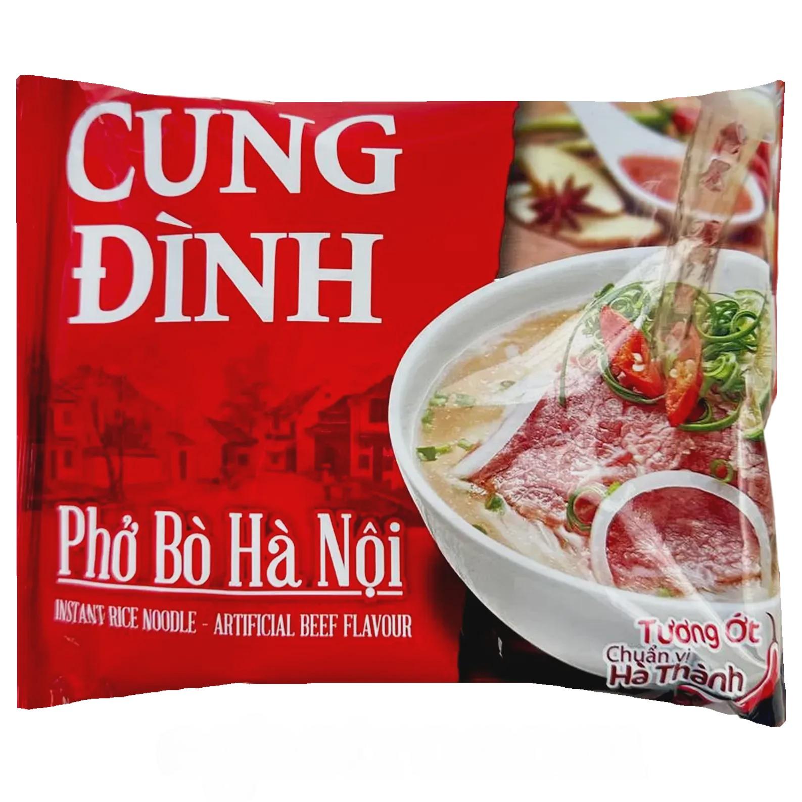 Локшина рисова швидкого приготування яловичина пхо бо Кунг Дінх Cung Dinh pho bo 70g Локшина рисова швидкого приготування яловичина пхо бо Кунг Дінх Cung Dinh pho bo 70g
