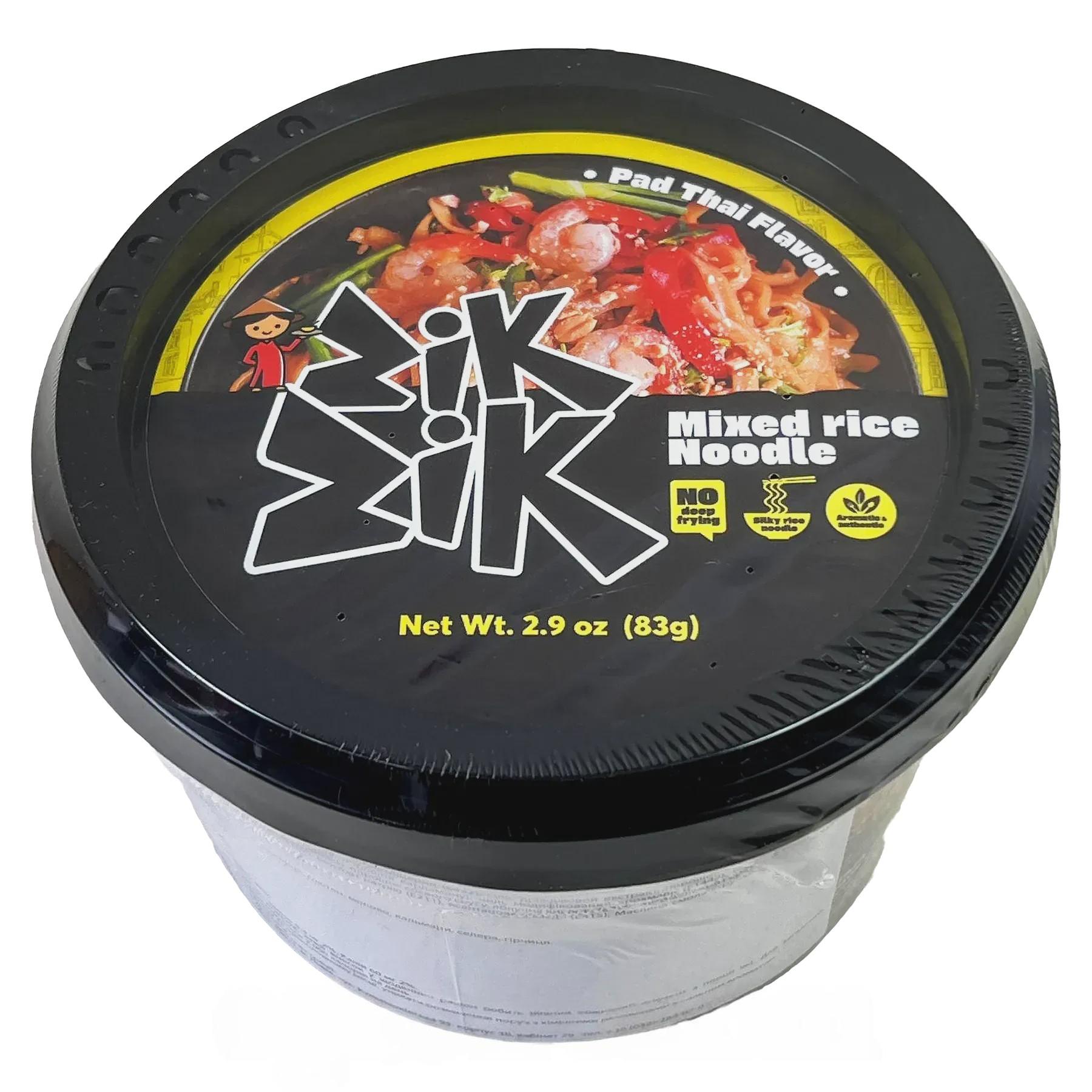 Локшина рисова зі смаком морепродуктів Зікзік Zikzik 83g Локшина рисова зі смаком морепродуктів Зікзік Zikzik 83g