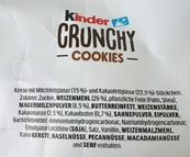 Печиво кранчі Кіндер Kinder crunchy 136g. Зображення №2