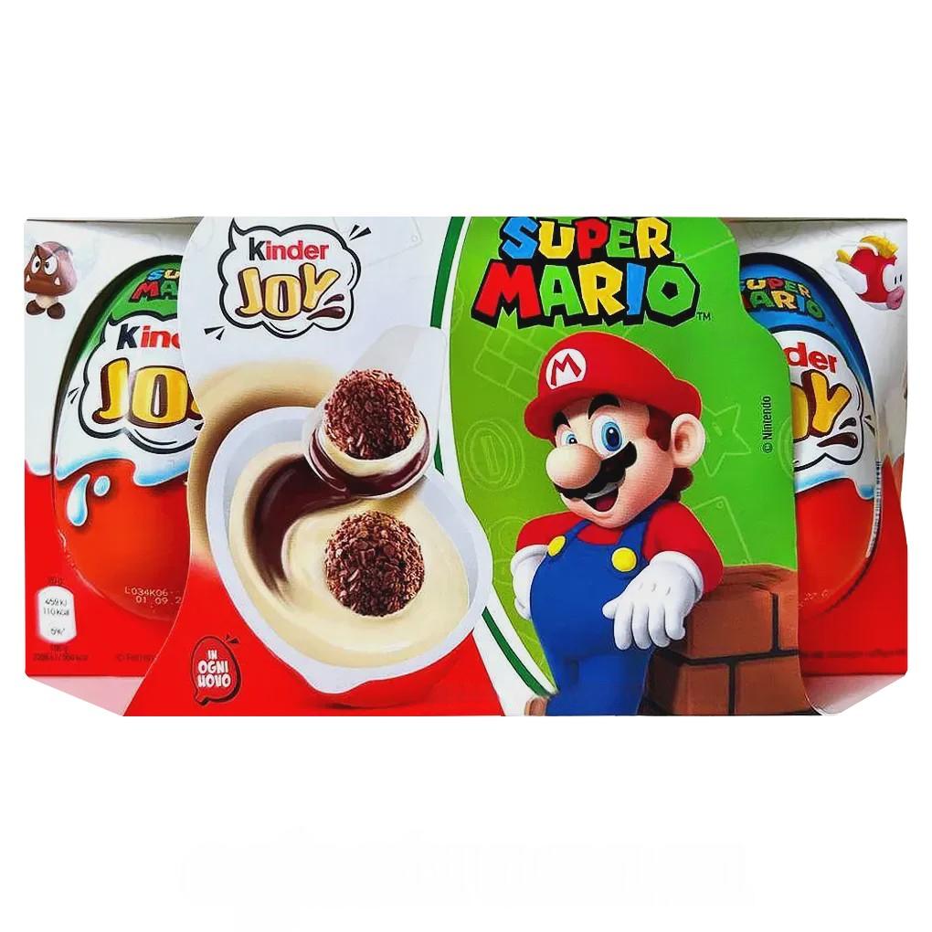 Шоколад Маріо Кіндер Джой Kinder Joy Mario 20g*3 Шоколад Маріо Кіндер Джой Kinder Joy Mario 20g*3
