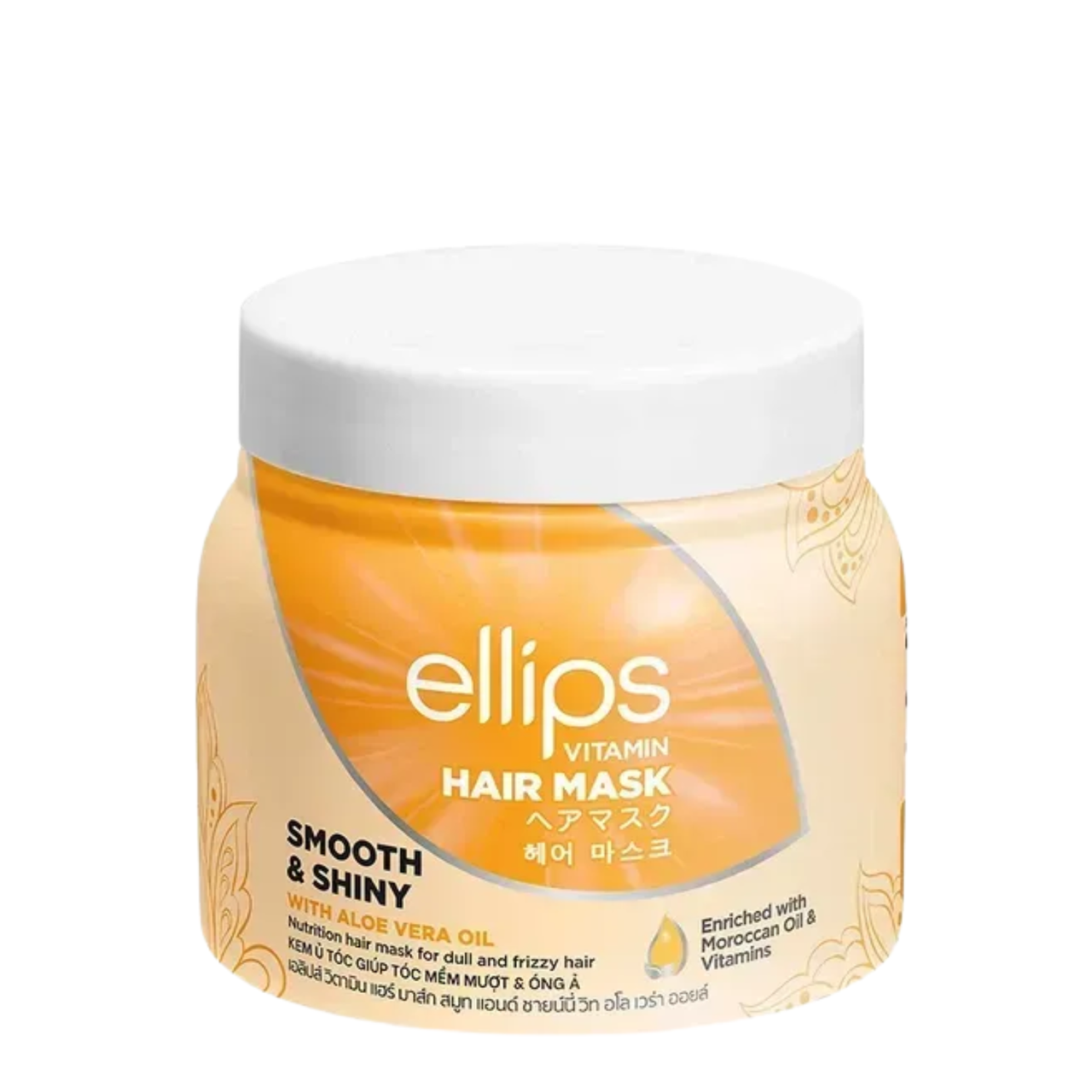 Маска для волосся Ellips Smooth&Shiny Розкішне сяйво з алое вера 200 г Маска для волосся Ellips Smooth&Shiny Розкішне сяйво з алое вера 200 г