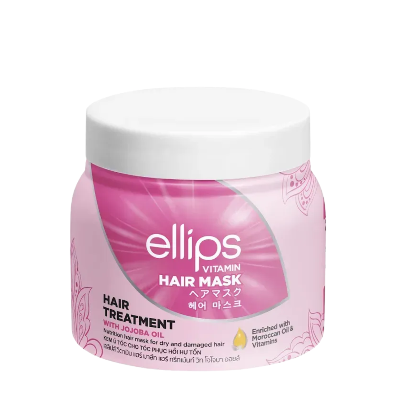 Маска для волосся Ellips Hair Vitamin Mask Treatment з олією жожоба 200 г Маска для волосся Ellips Hair Vitamin Mask Treatment з олією жожоба 200 г