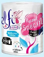 Рушник паперовий Elfi friendly XXL 100% целюлоза 2-шаровий, 100 м/рулон, 500 відривів Рушник паперовий Elfi friendly XXL 100% целюлоза 2-шаровий, 100 м/рулон, 500 відривів