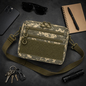 Чоловіча тактична сумка EDC Cordura 600D, сумка з кордури для патчів піксель. Зображення №8 Чоловіча тактична сумка EDC Cordura 600D, сумка з кордури для патчів піксель. Зображення №8