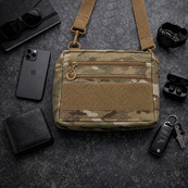 Чоловіча тактична сумка Multicam EDC Cordura 600D, сумка для патчів і шевронів мультікам. Зображення №6 Чоловіча тактична сумка Multicam EDC Cordura 600D, сумка для патчів і шевронів мультікам. Зображення №6