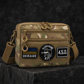 Чоловіча тактична сумка Multicam EDC Cordura 600D, сумка для патчів і шевронів мультікам. Зображення №11 Чоловіча тактична сумка Multicam EDC Cordura 600D, сумка для патчів і шевронів мультікам. Зображення №11
