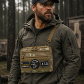 Чоловіча тактична сумка Multicam EDC Cordura 600D, сумка для патчів і шевронів мультікам. Зображення №12 Чоловіча тактична сумка Multicam EDC Cordura 600D, сумка для патчів і шевронів мультікам. Зображення №12