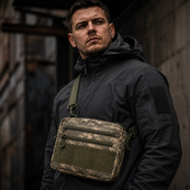 Чоловіча тактична сумка EDC Cordura 600D, сумка з кордури для патчів піксель. Зображення №19 Чоловіча тактична сумка EDC Cordura 600D, сумка з кордури для патчів піксель. Зображення №19
