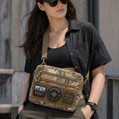 Чоловіча тактична сумка Multicam EDC Cordura 600D, сумка для патчів і шевронів мультікам. Зображення №20 Чоловіча тактична сумка Multicam EDC Cordura 600D, сумка для патчів і шевронів мультікам. Зображення №20