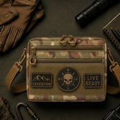 Чоловіча тактична сумка Multicam EDC Cordura 600D, сумка для патчів і шевронів мультікам. Зображення №22 Чоловіча тактична сумка Multicam EDC Cordura 600D, сумка для патчів і шевронів мультікам. Зображення №22