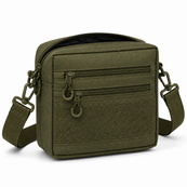 Чоловіча тактична сумка EDC Cordura 600D, сумка для патчів 25×20×5,5 см хакі. Зображення №22 Чоловіча тактична сумка EDC Cordura 600D, сумка для патчів 25×20×5,5 см хакі. Зображення №22