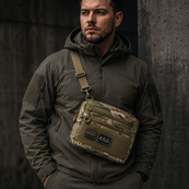 Чоловіча тактична сумка Multicam EDC Cordura 600D, сумка для патчів і шевронів мультікам. Зображення №25 Чоловіча тактична сумка Multicam EDC Cordura 600D, сумка для патчів і шевронів мультікам. Зображення №25
