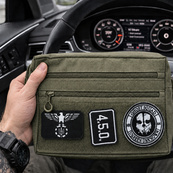 Чоловіча тактична сумка EDC Cordura 600D, сумка для патчів 25×20×5,5 см хакі. Зображення №28 Чоловіча тактична сумка EDC Cordura 600D, сумка для патчів 25×20×5,5 см хакі. Зображення №28