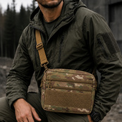 Чоловіча тактична сумка Multicam EDC Cordura 600D, сумка для патчів і шевронів мультікам. Зображення №29 Чоловіча тактична сумка Multicam EDC Cordura 600D, сумка для патчів і шевронів мультікам. Зображення №29