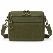Чоловіча тактична сумка EDC Cordura 600D, сумка для патчів 25×20×5,5 см хакі. Зображення №30 Чоловіча тактична сумка EDC Cordura 600D, сумка для патчів 25×20×5,5 см хакі. Зображення №30