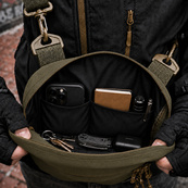 Чоловіча тактична сумка EDC Cordura 600D, сумка для патчів 25×20×5,5 см хакі. Зображення №31 Чоловіча тактична сумка EDC Cordura 600D, сумка для патчів 25×20×5,5 см хакі. Зображення №31