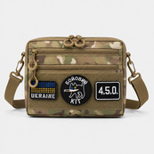 Чоловіча тактична сумка Multicam EDC Cordura 600D, сумка для патчів і шевронів мультікам. Зображення №32 Чоловіча тактична сумка Multicam EDC Cordura 600D, сумка для патчів і шевронів мультікам. Зображення №32