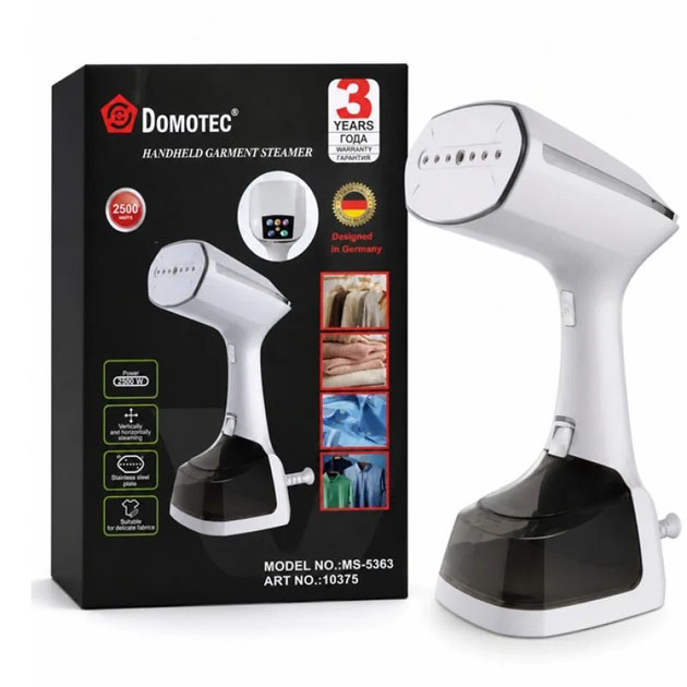 Ручной отпариватель DOMOTEC MS-5363 2500Вт Ручной отпариватель DOMOTEC MS-5363 2500Вт