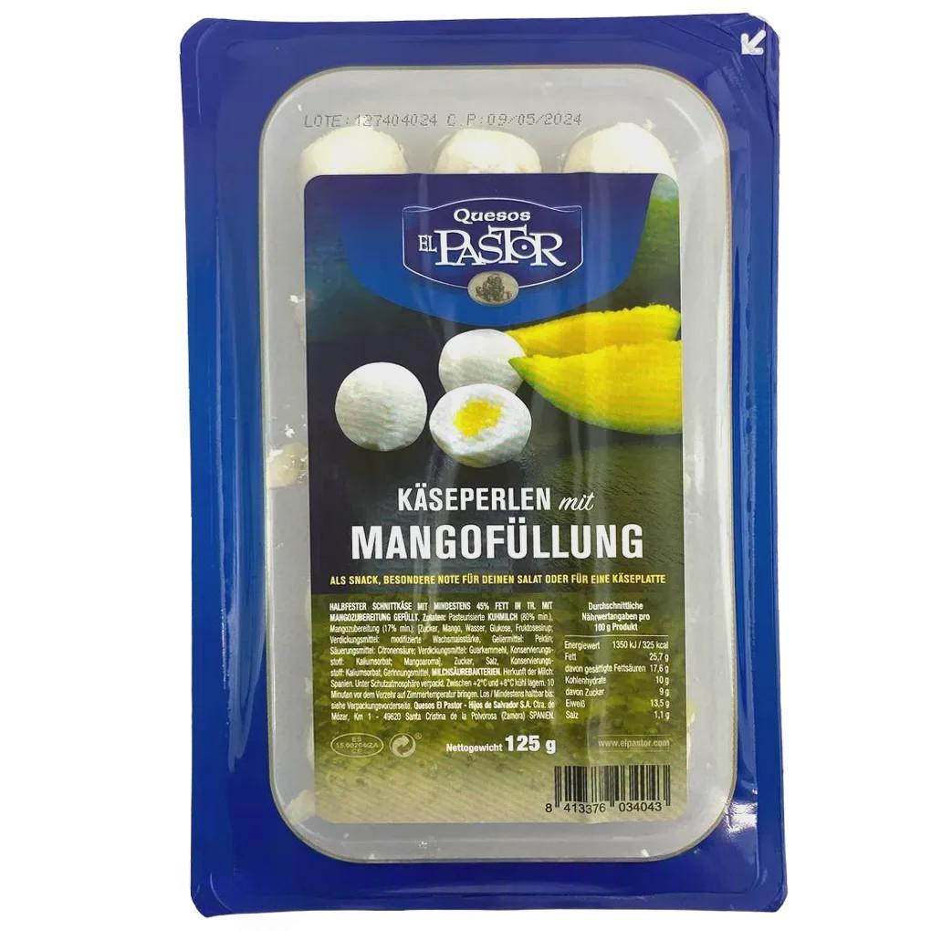 Сирні перли з манго Ель Пастор El Pastor 125g Сирні перли з манго Ель Пастор El Pastor 125g