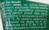Сир гауда брусок Млекпол Mlekpol 250g. Изображение №2