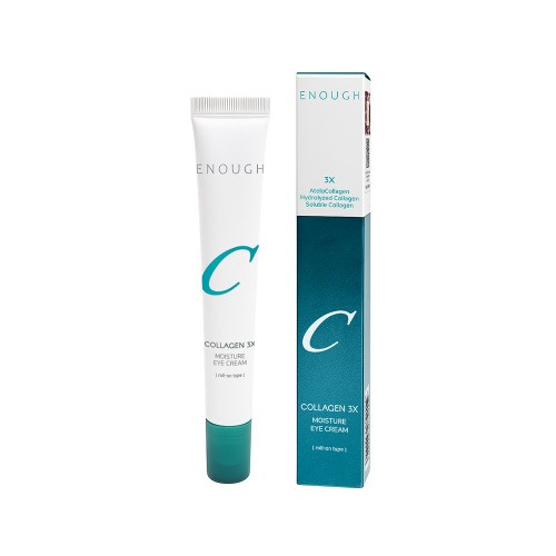 Антивіковий крем під очі Enough Collagen 3X з роликовим аплікатором, 20 мл Антивіковий крем під очі Enough Collagen 3X з роликовим аплікатором, 20 мл