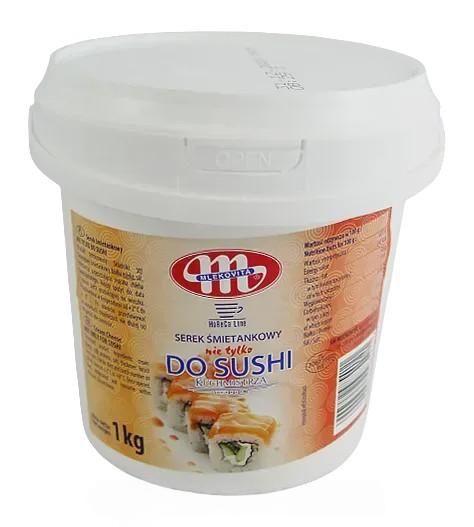 Крем-сир для суші Млековіта Mlekovita 1kg Крем-сир для суші Млековіта Mlekovita 1kg