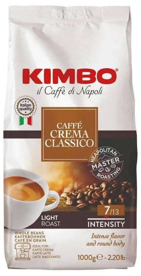 Кава в зернах Kimbo Caffe Crema Classico 1 кг Кава в зернах Kimbo Caffe Crema Classico 1 кг