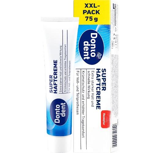 Dontodent Паста-клей для протезів Haftcreme XXL 75g Dontodent Паста-клей для протезів Haftcreme XXL 75g