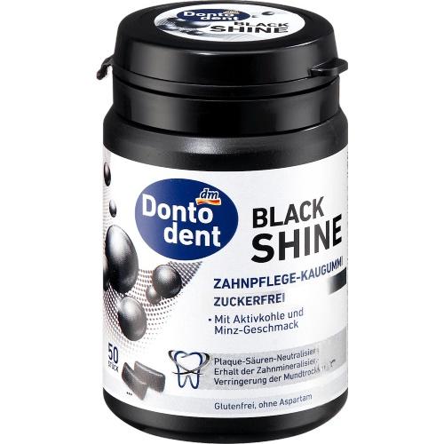 Dontodent Жувальна гумка Black Shine 50шт. Dontodent Жувальна гумка Black Shine 50шт.
