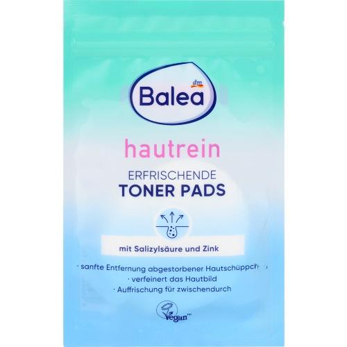 Balea Тонізуючі диски Toner Pads Hautrein 10шт. Balea Тонізуючі диски Toner Pads Hautrein 10шт.