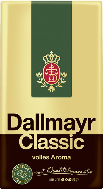 Кава мелена Dallmayr Classic 500 г розвакумована Кава мелена Dallmayr Classic 500 г розвакумована